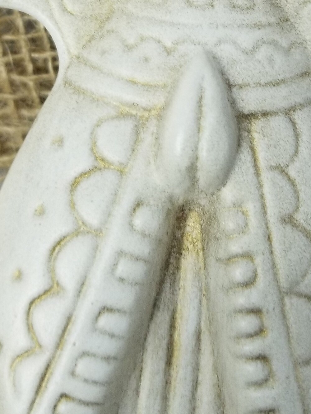 Vintage Ceramic Praying Angel - Picture 10 of 10